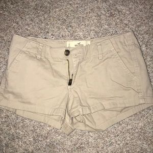 Hollister Khaki Shorts